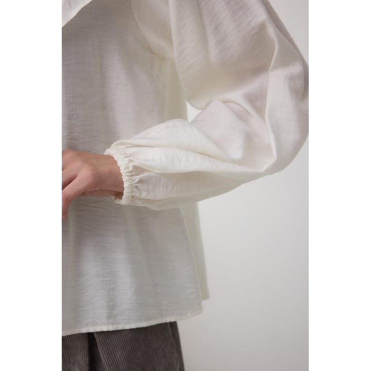 レースアップラッフルブラウス | AZUL BY MOUSSY | 詳細画像10 