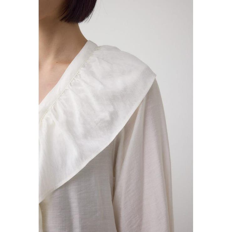 レースアップラッフルブラウス | AZUL BY MOUSSY | 詳細画像9 