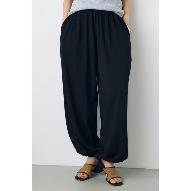 ニットリラックスバルーンパンツ | AZUL BY MOUSSY | 詳細画像1 
