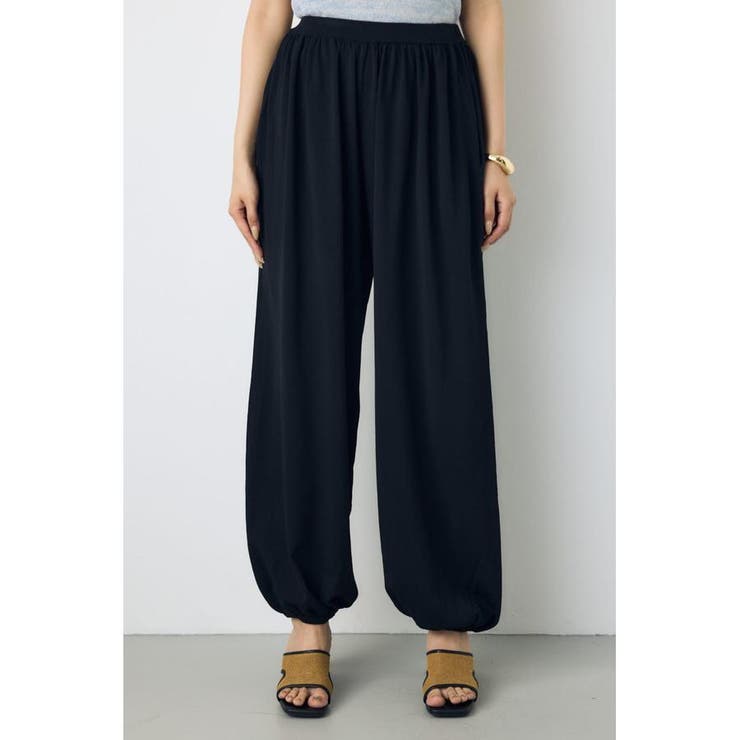 ニットリラックスバルーンパンツ | AZUL BY MOUSSY | 詳細画像2 