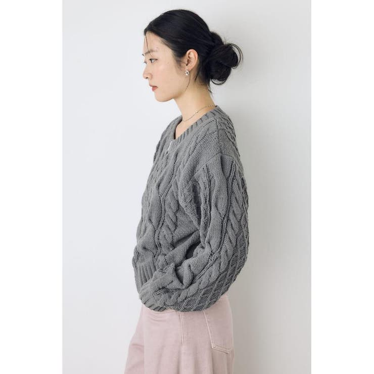 ダブルジップニットカーディガン | AZUL BY MOUSSY | 詳細画像29 