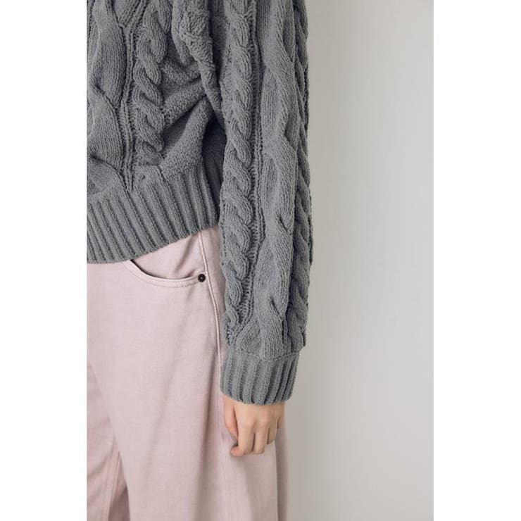 ダブルジップニットカーディガン | AZUL BY MOUSSY | 詳細画像34 
