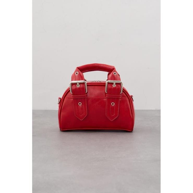 RED | バックルベルトハンドルバッグ | AZUL BY MOUSSY