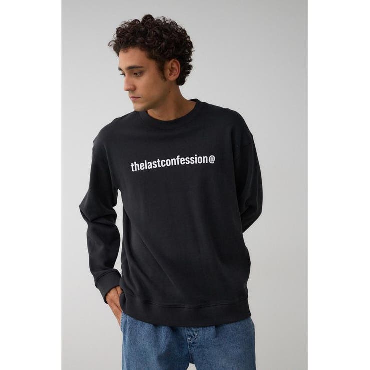 AVAM × GALFY スウェット ブラック　美品 A'GEM/9 × .kom 『ACOVER/オコボ』 Dreaming Raglan Sweats