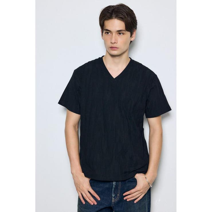 シャドーウェーブV/N半袖トップス | AZUL BY MOUSSY | 詳細画像10 