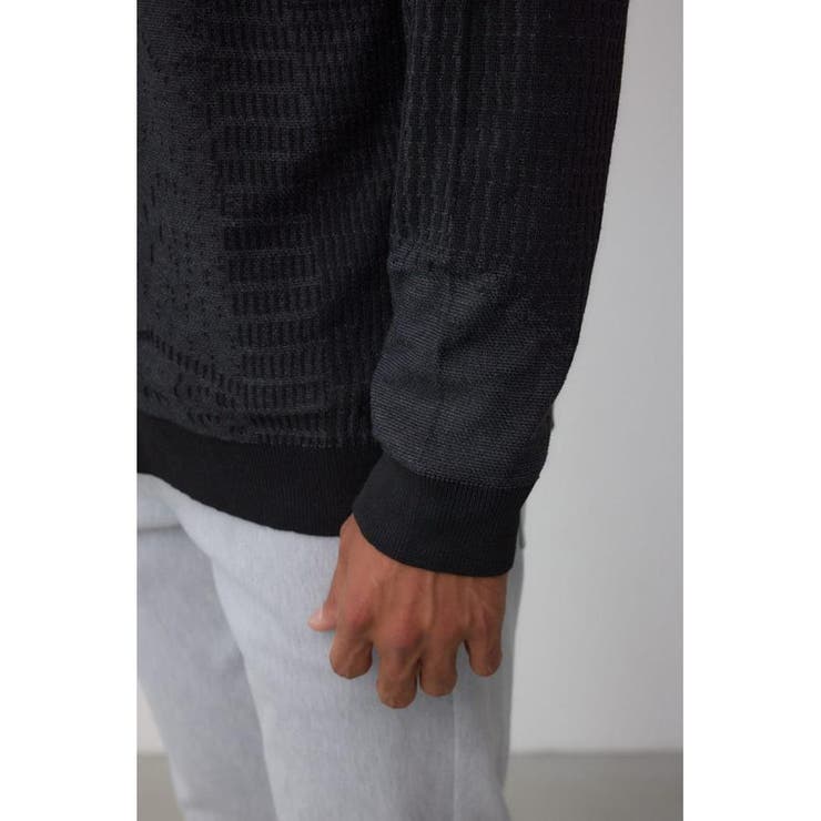 シャドーウィーブニットカーディガン | AZUL BY MOUSSY | 詳細画像11 