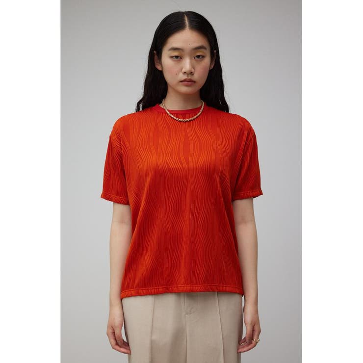 ソリッドテクスチャボクシーTシャツ | AZUL BY MOUSSY | 詳細画像25 