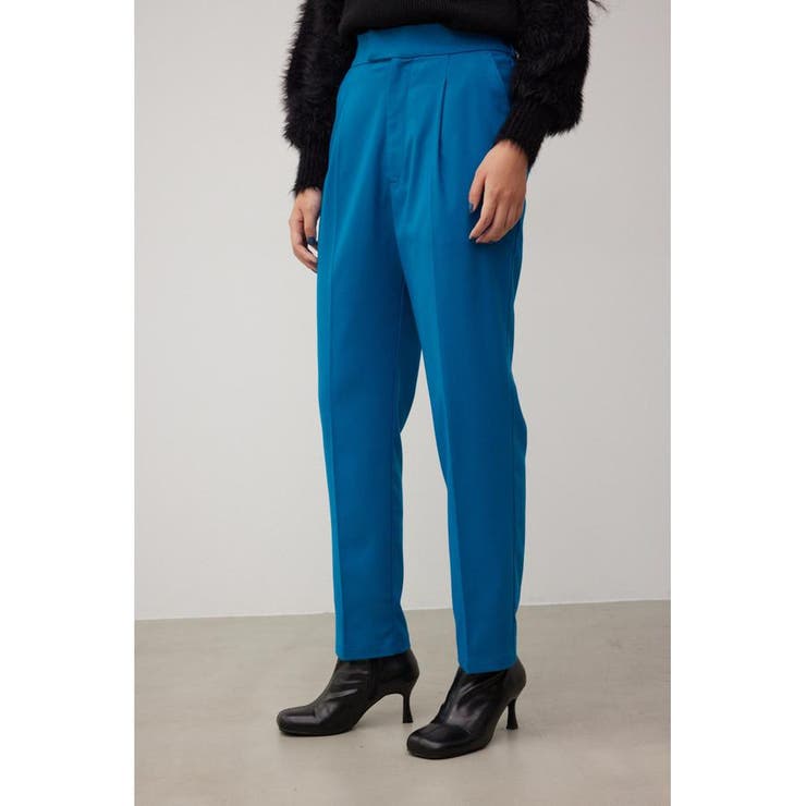 bluelea フロントステッチテーパードパンツ navy xs B-HEATヴィーナステーパードパンツ[品番：AZLW0021458]｜AZUL BY