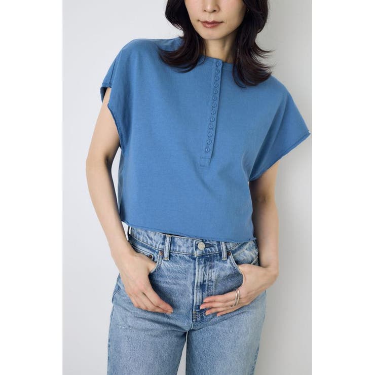 2WAYヘンリーネックトップス | AZUL BY MOUSSY | 詳細画像36 