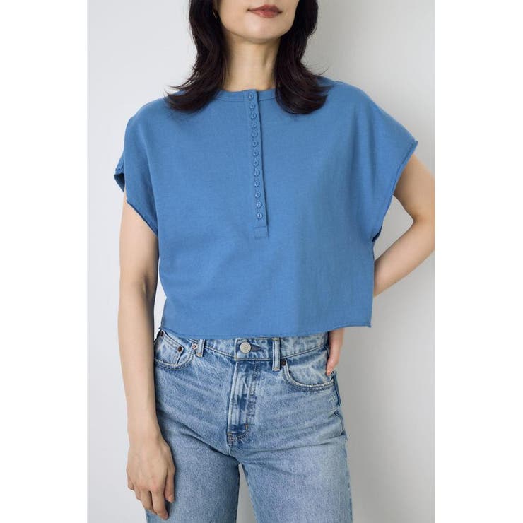 2WAYヘンリーネックトップス | AZUL BY MOUSSY | 詳細画像37 