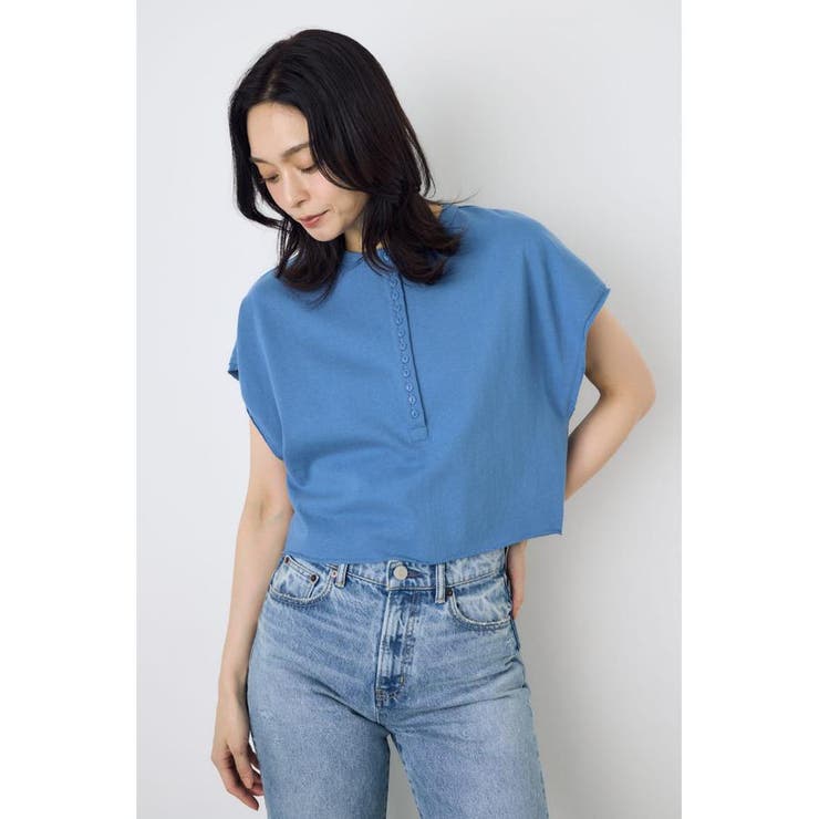 2WAYヘンリーネックトップス | AZUL BY MOUSSY | 詳細画像39 
