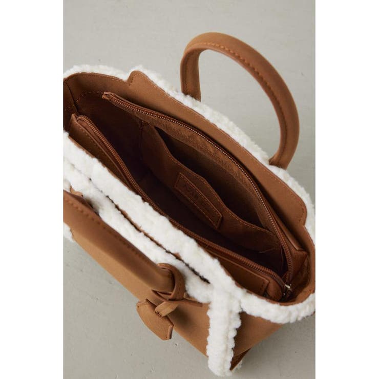 フェイクムートンハンドバッグ | AZUL BY MOUSSY | 詳細画像22 