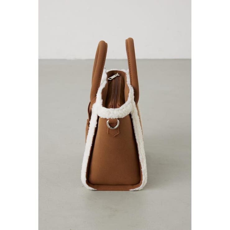 フェイクムートンハンドバッグ | AZUL BY MOUSSY | 詳細画像17 