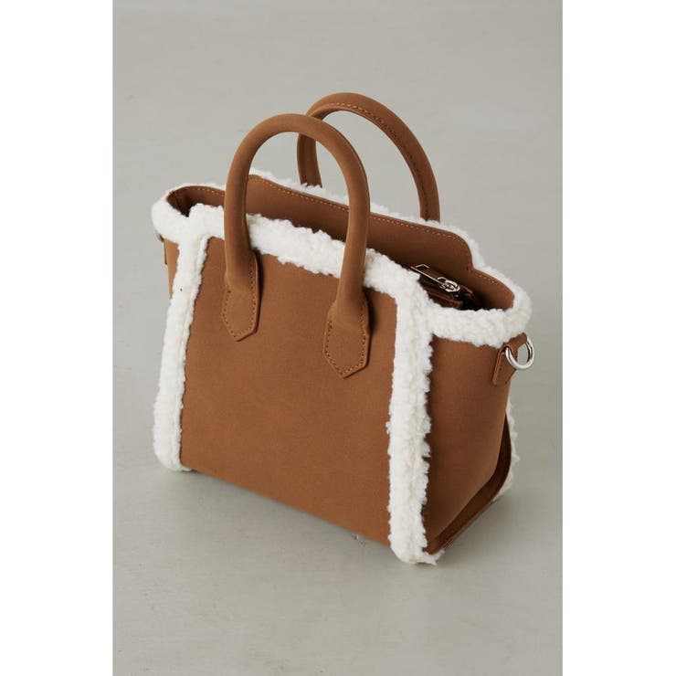 フェイクムートンハンドバッグ | AZUL BY MOUSSY | 詳細画像18 