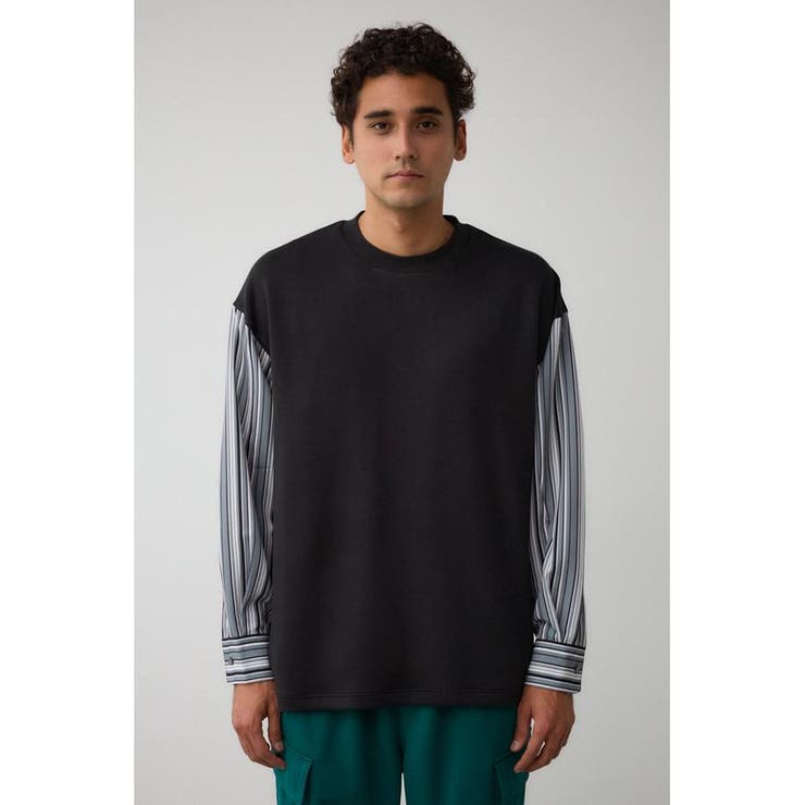 シャツレイヤードポンチトップス | AZUL BY MOUSSY | 詳細画像5 