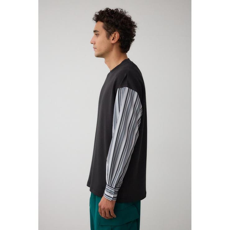 シャツレイヤードポンチトップス | AZUL BY MOUSSY | 詳細画像6 