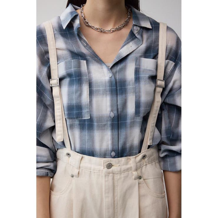 サスツキデニムワイドパンツ | AZUL BY MOUSSY | 詳細画像12 