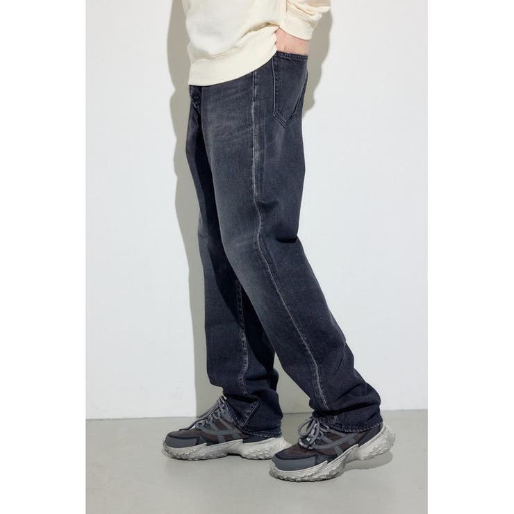BLK | AZUL DENIM ルーズストレート | AZUL BY MOUSSY