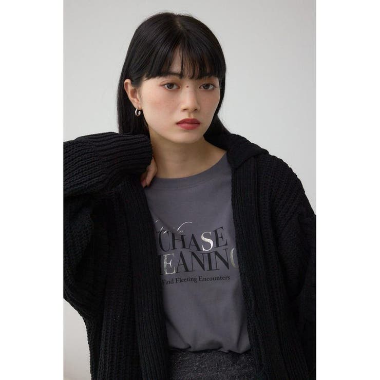 マットモールフードトッパーカーデ | AZUL BY MOUSSY | 詳細画像15 