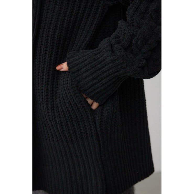 マットモールフードトッパーカーデ | AZUL BY MOUSSY | 詳細画像27 