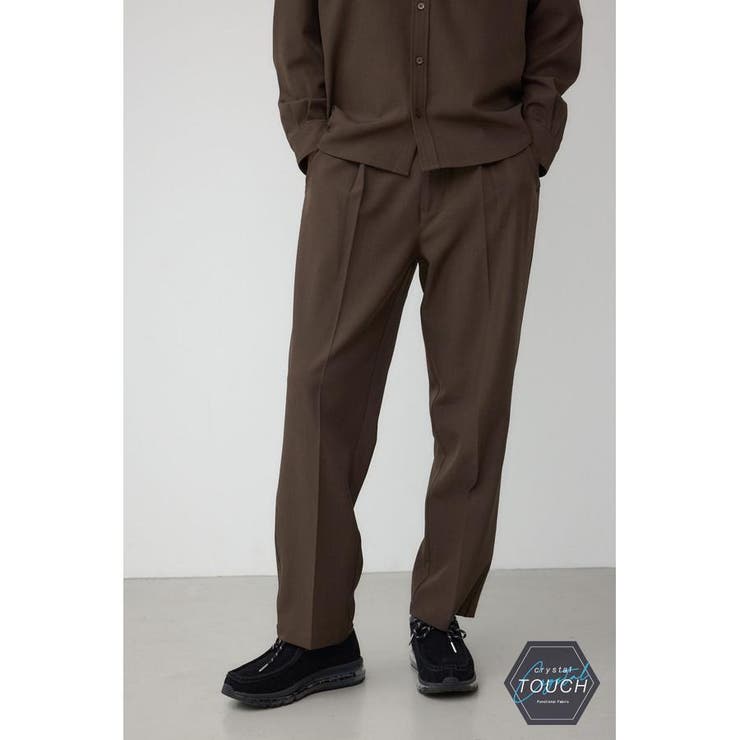 D/BRN3 | C/Tベーシックエッセンシャルトラウザー | AZUL BY MOUSSY