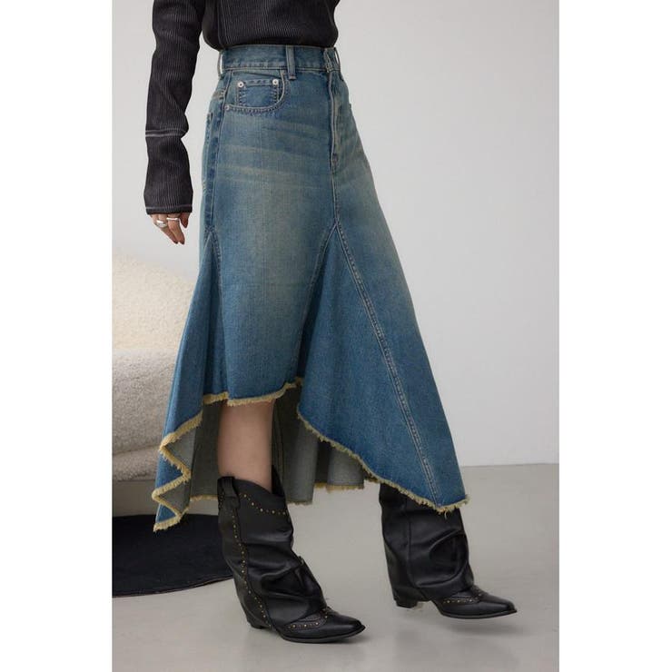 AZUL DENIM イレヘムデニムスカート | AZUL BY MOUSSY | 詳細画像15 