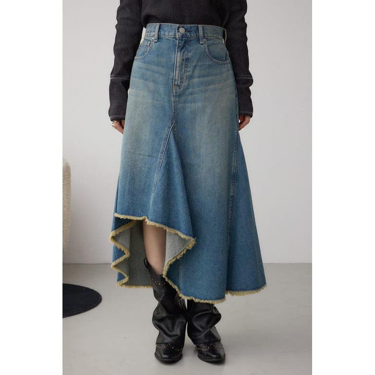 AZUL DENIM イレヘムデニムスカート | AZUL BY MOUSSY | 詳細画像18 