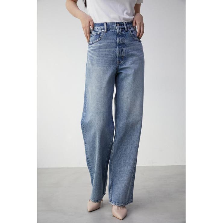 AZUL DENIM/ハイウエストワイドデニム[品番：AZLW0021035]｜AZUL