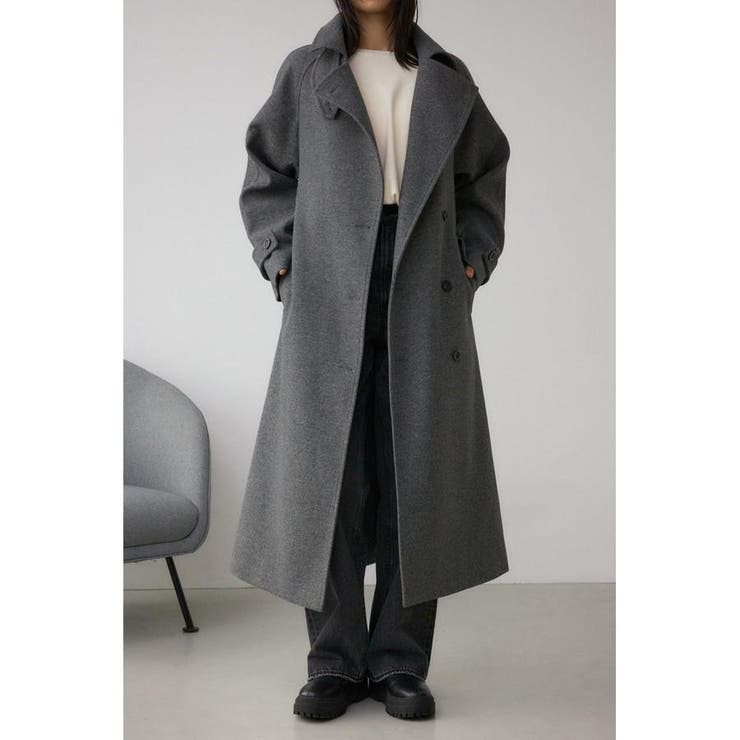 T.GRY | B-HEAT2WAY ロングチェスターコート | AZUL BY MOUSSY