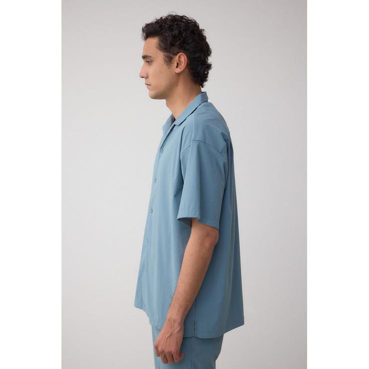 ダイヤモンドストレッチ開襟シャツ | AZUL BY MOUSSY | 詳細画像28 
