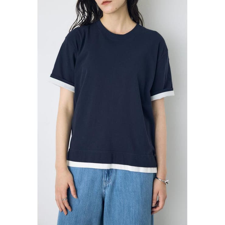 ドライタッチレイヤードライクTシャツ | AZUL BY MOUSSY | 詳細画像18 