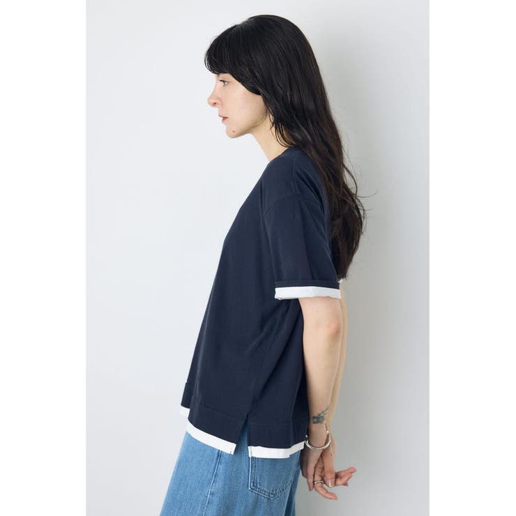 ドライタッチレイヤードライクTシャツ | AZUL BY MOUSSY | 詳細画像19 