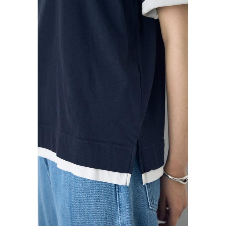 ドライタッチレイヤードライクTシャツ | AZUL BY MOUSSY | 詳細画像24 