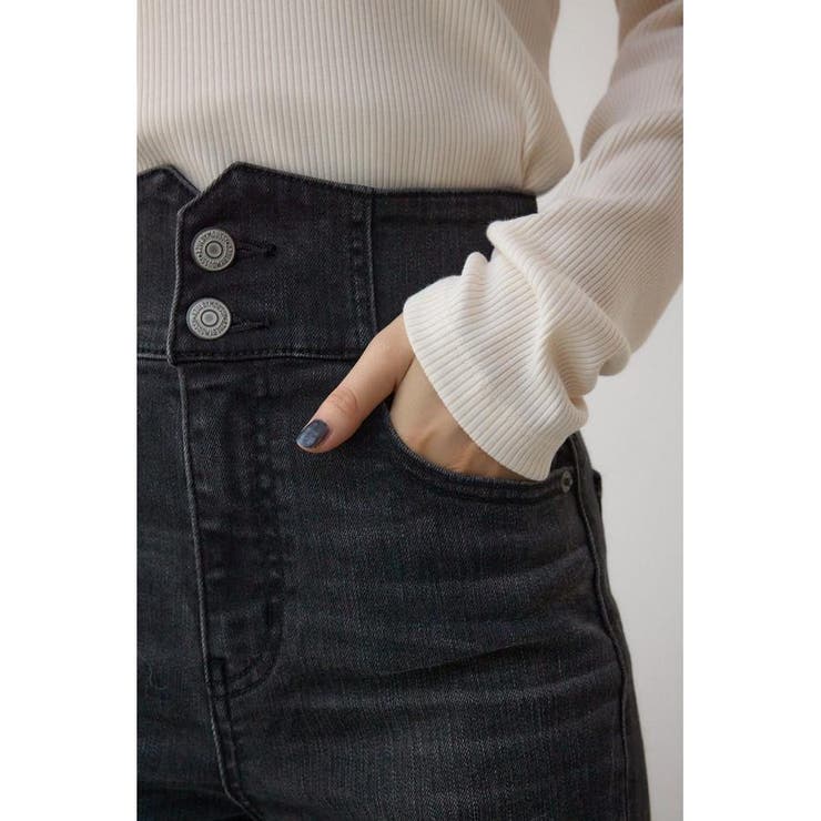 AZUL DENIM H/Wバックリボンフレアデニム | AZUL BY MOUSSY | 詳細画像10 