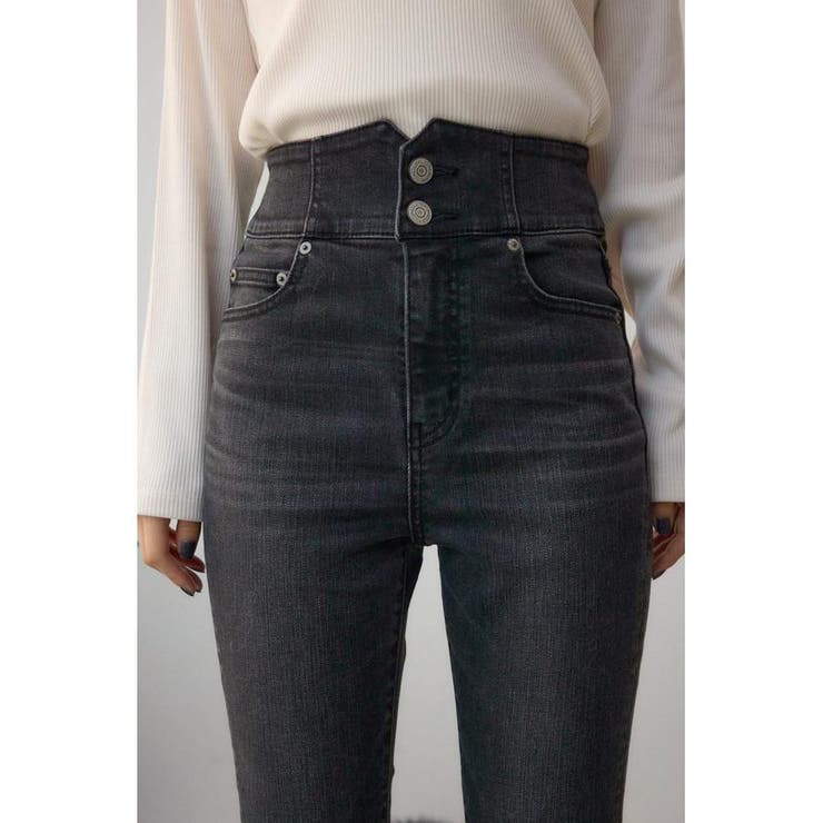 AZUL DENIM H/Wバックリボンフレアデニム | AZUL BY MOUSSY | 詳細画像8 