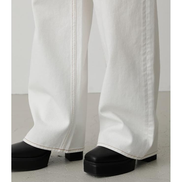 HIGH WAIST DENIM WIDE ３ | AZUL BY MOUSSY | 詳細画像10 