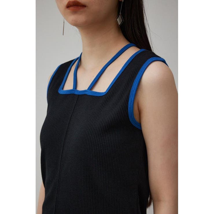STRING ARRANGEMENT TANK TOP | AZUL BY MOUSSY | 詳細画像9 
