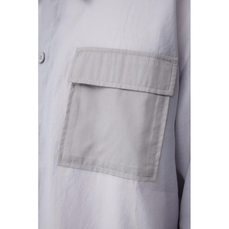 シアーCPOシャツ | AZUL BY MOUSSY | 詳細画像20 