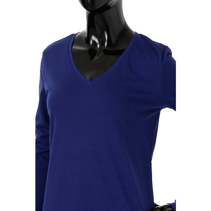 【期間限定！最安値挑戦】 AZUL BY MOUSSY】TC天竺Vネック長袖プルオーバー[品番 トップス