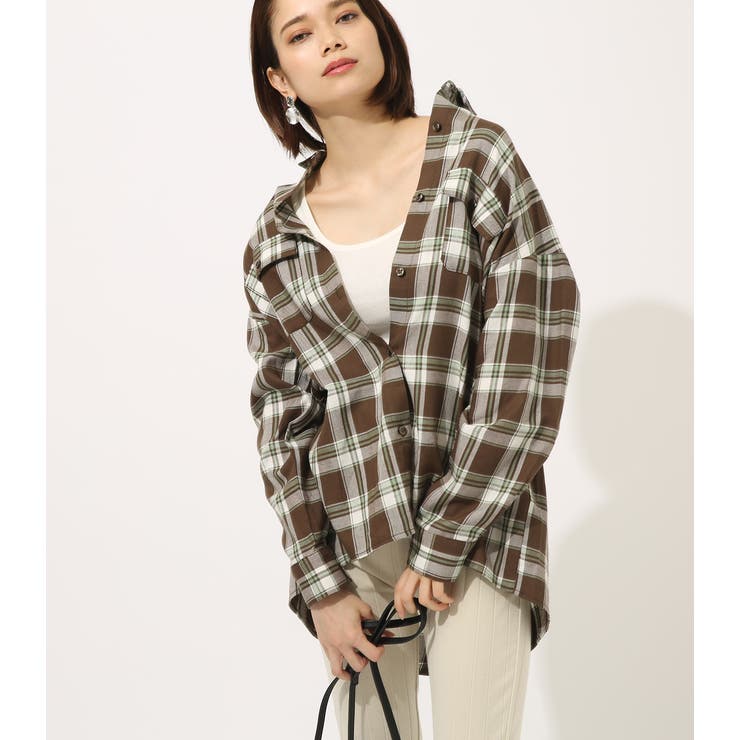 【値下げ】niziu アヤカ着用　MSGM シャツ ブラウス チェック 値下げ】niziu アヤカ着用 MSGM シャツ ブラウス チェック 値下げ