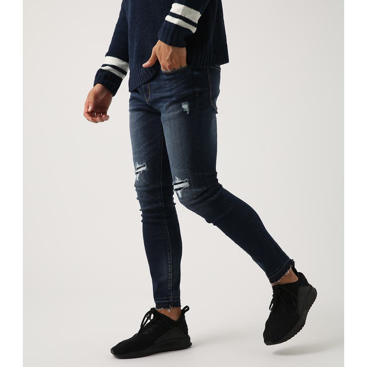 A Perfect Denim Remake 品番 Azlw Azul By Moussy アズールバイマウジー のメンズファッション通販 Shoplist ショップリスト