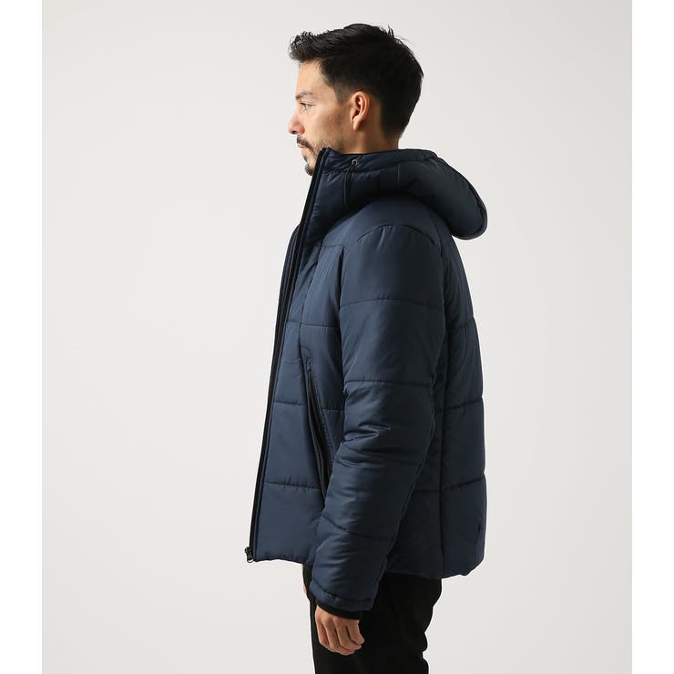 ポリタフタ中綿ZIPフードブルゾン[品番：AZLW0014300]｜AZUL BY