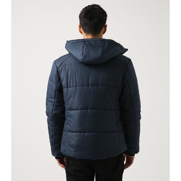 ポリタフタ中綿ZIPフードブルゾン[品番：AZLW0014300]｜AZUL BY MOUSSY