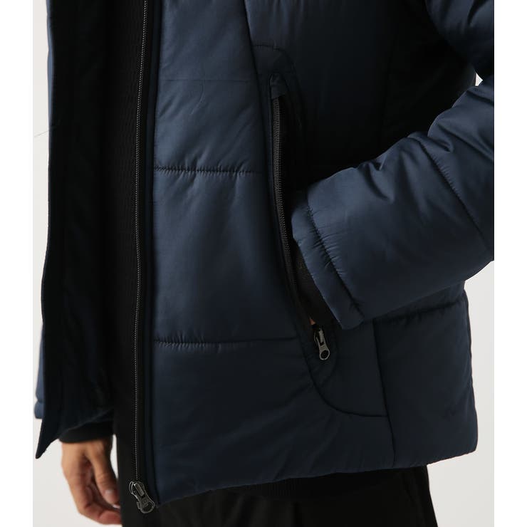 ポリタフタ中綿ZIPフードブルゾン[品番：AZLW0014300]｜AZUL BY