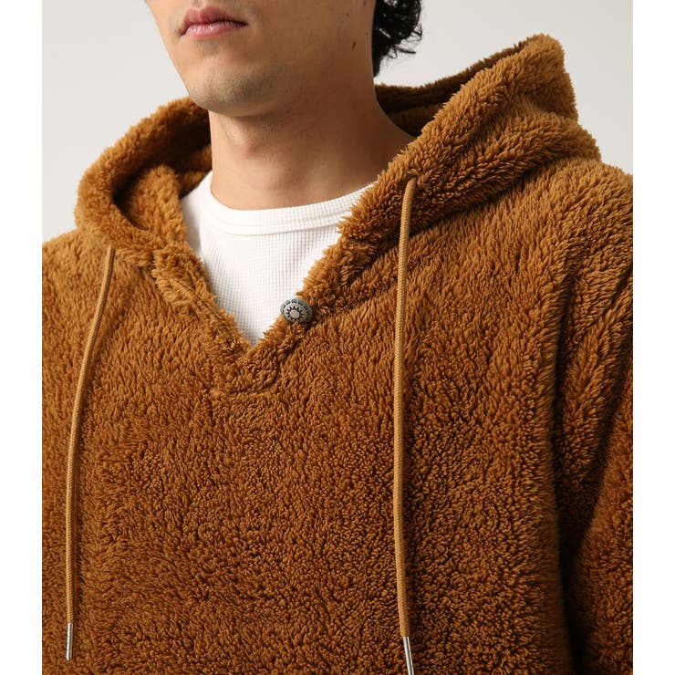 FR2 GOLF ボア　フリース FR2 GOLF ボア フリース FLEECE HALF ZIP JACKET KHAKI