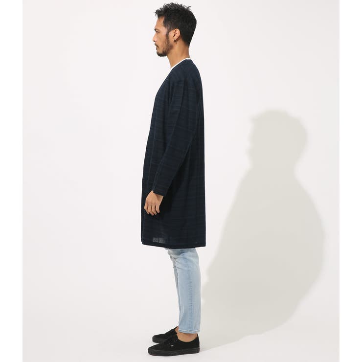 リネンロングトッパー[品番：AZLW0015206]｜AZUL BY MOUSSY