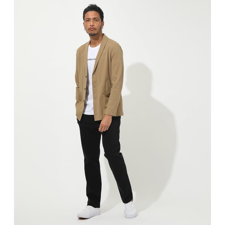 マルケスアルメイダ　グリーン系花柄　総柄ノーカラージャケット　袖口ボリュームS ZARA BASIC袖フレアノーカラーミリタリージャケット フリンジ