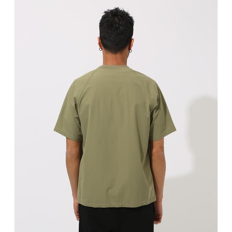 【Sato】NYLON STRETCH T(ナイロンストレッチTシャツ) ナイロンストレッチTシャツ[品番：AZLW0015365]｜AZUL BY MOUSSY