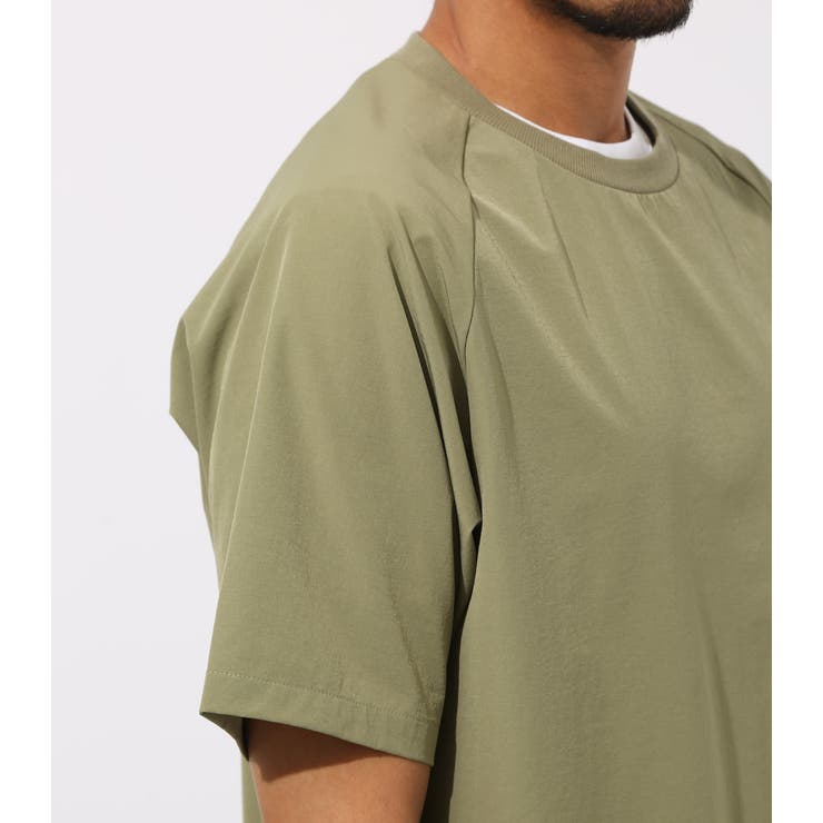 ナイロンストレッチTシャツ[品番：AZLW0015365]｜AZUL BY MOUSSY