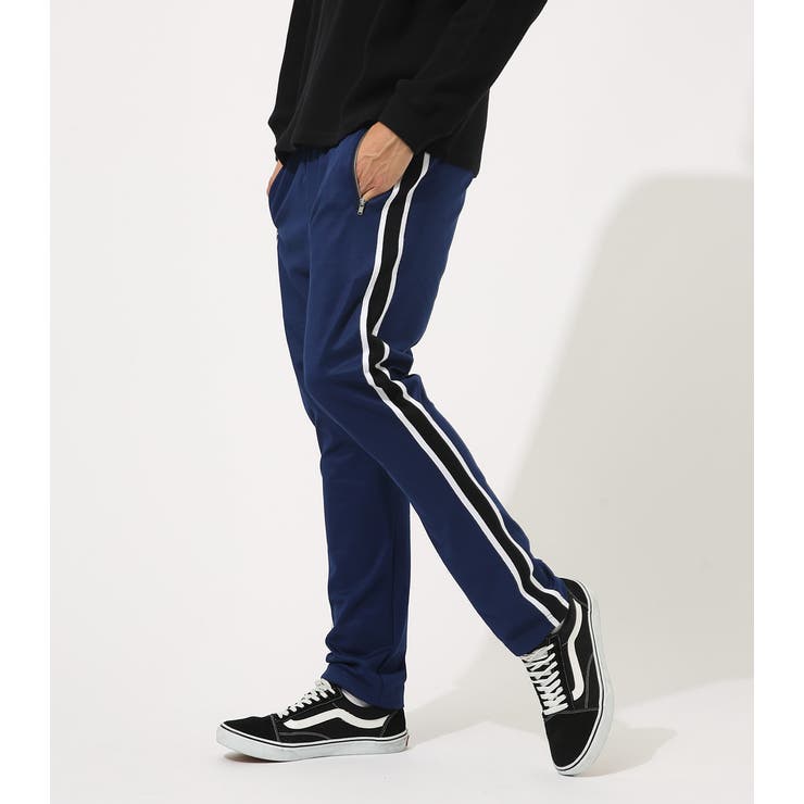 サイドラインジャージーパンツ[品番：AZLW0015993]｜AZUL BY MOUSSY
